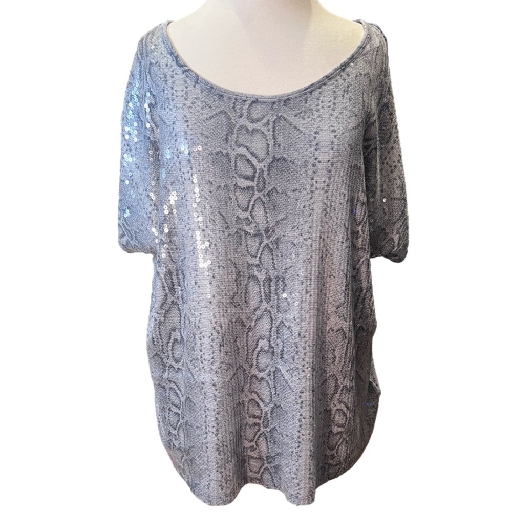 MICHAEL Kors sequence snake skin top